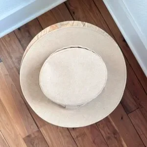 ASM | Accessories | Asm The Naked Tan Wide Brim Hat Nwot Os  display picture 3